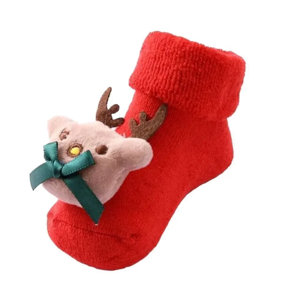 Reindeer Baby Booties
